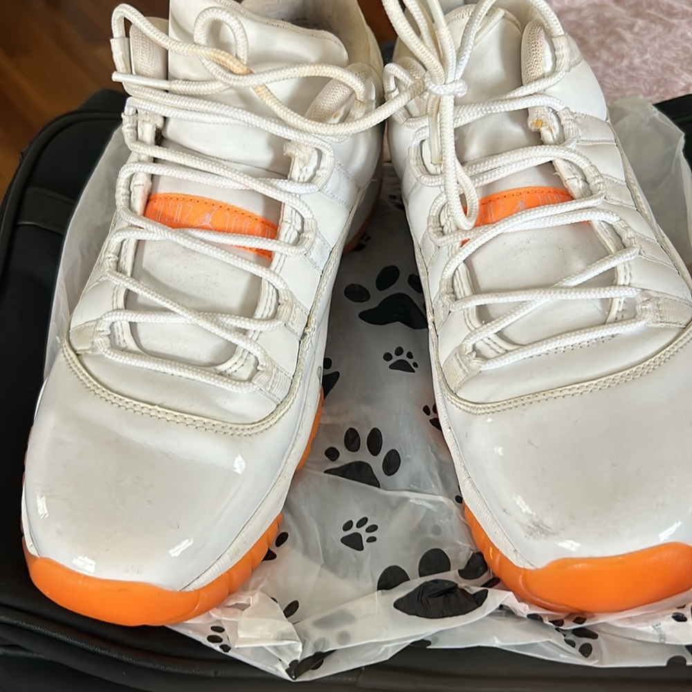 Jordan’s size 6 in men but worn by a woman